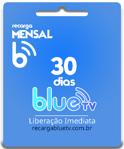 RECARGA BLUETV MENSAL